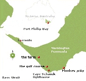 The Jetty Journals -  Mornington Peninsula Map